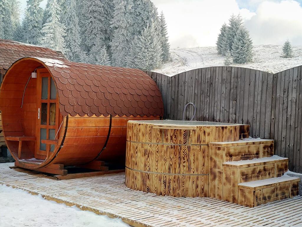 La 5 Casute Villa Pádis Kültér fotó